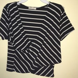 Black and White striped shirt